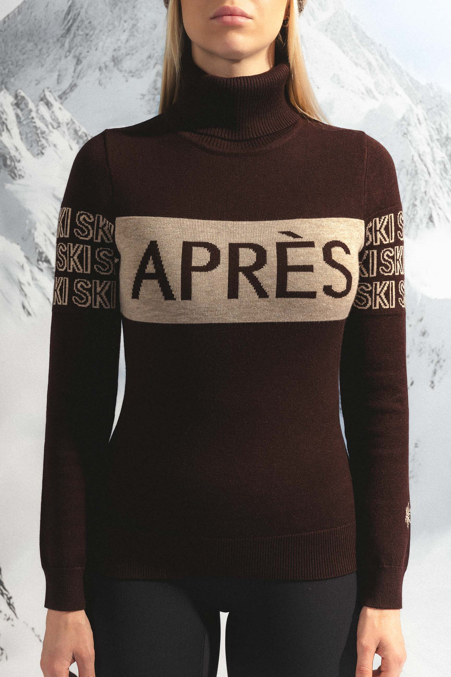 APRÈS-SKI Sweater · Brown/Beige