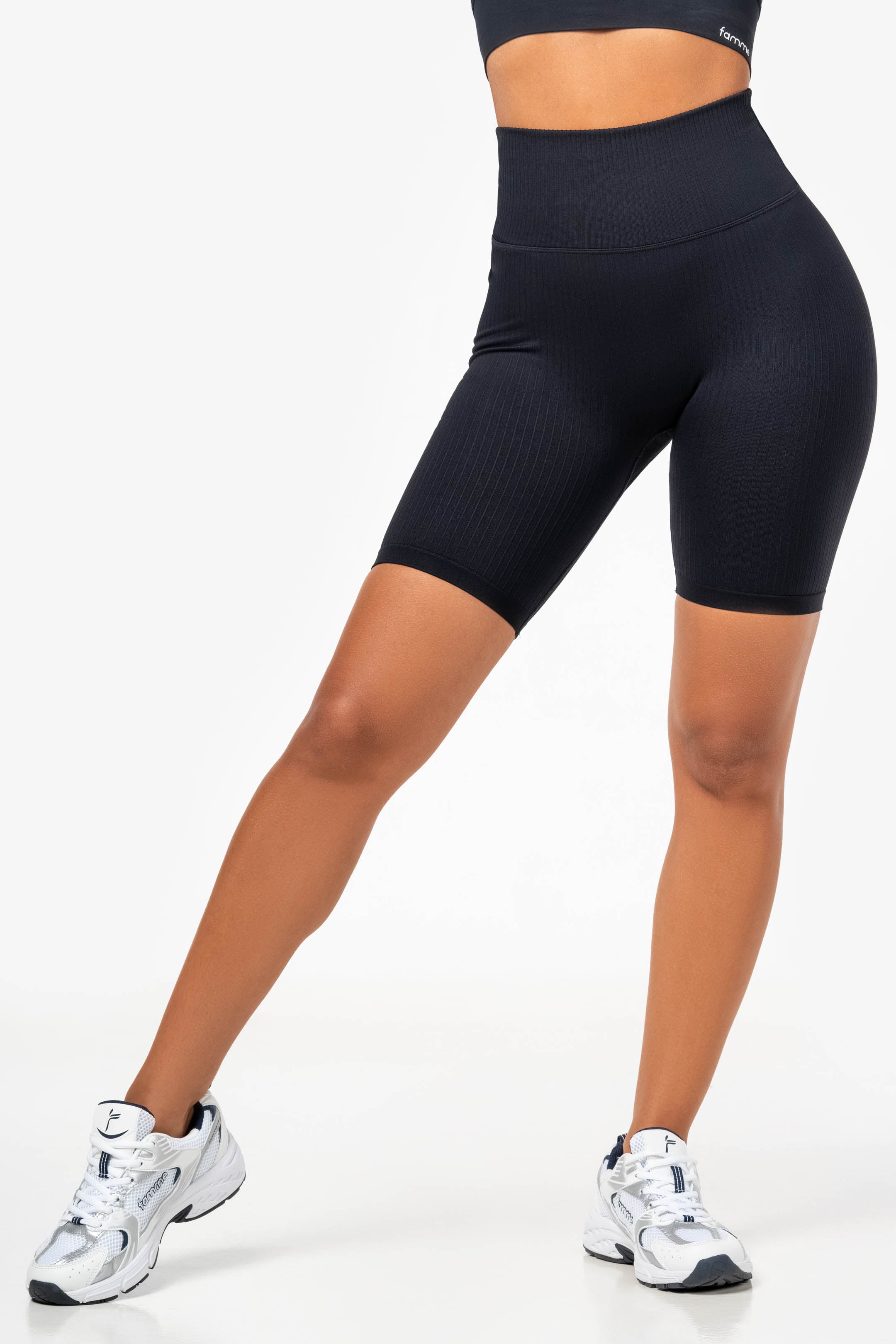 Biker shorts met anti-slip