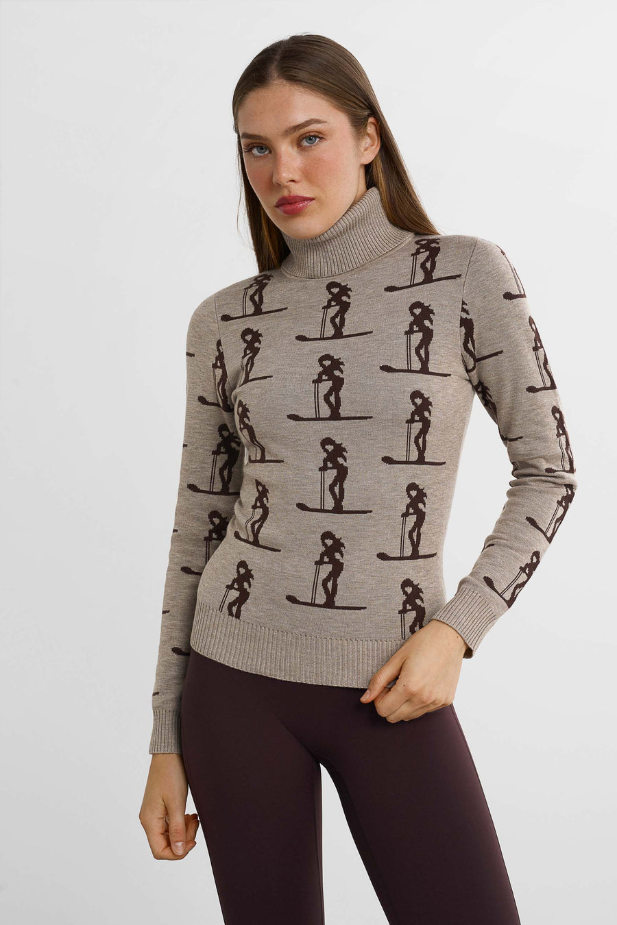Club de Ski Sweater · Beige/Brown