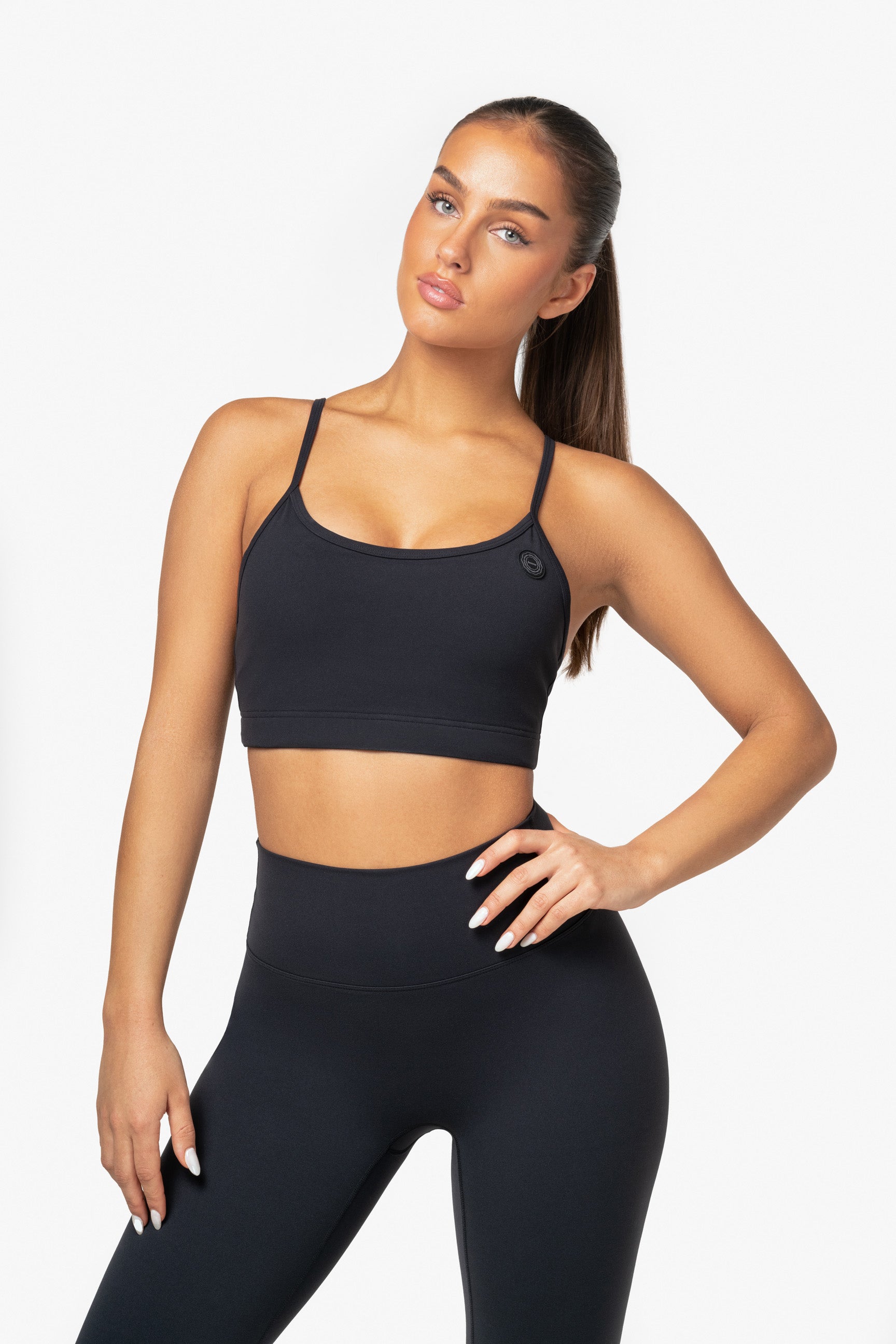 Black Softy Sports Bra - for dame - Famme - Sports Bra