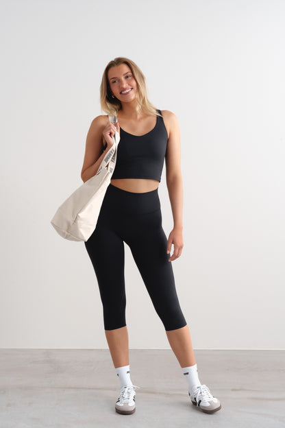 Softy Capri Leggings - for dame - Famme - Leggings