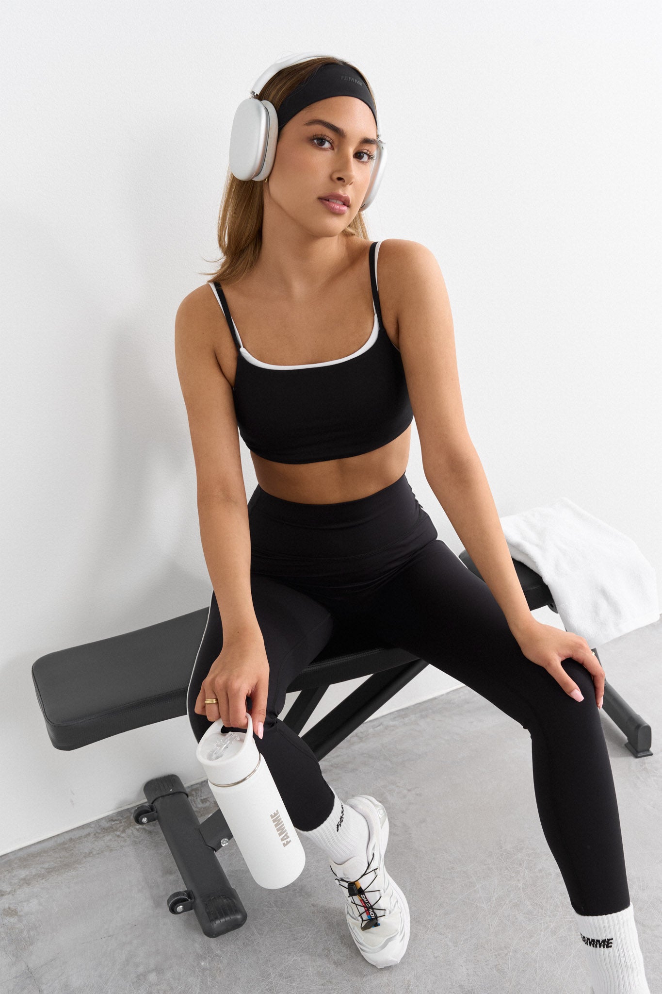 Soutien-gorge de sport Softy Contrast