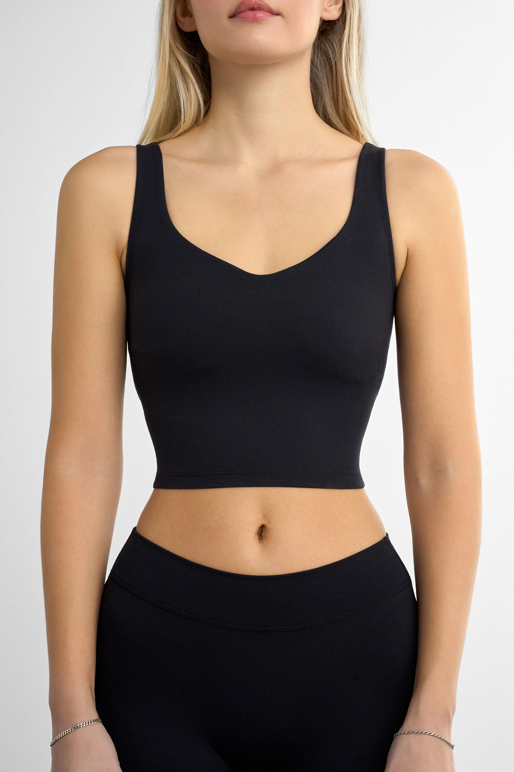 Softy Crop Top - for dame - Famme - Sports Bra